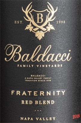 2018 Fraternity Red Wine Blend